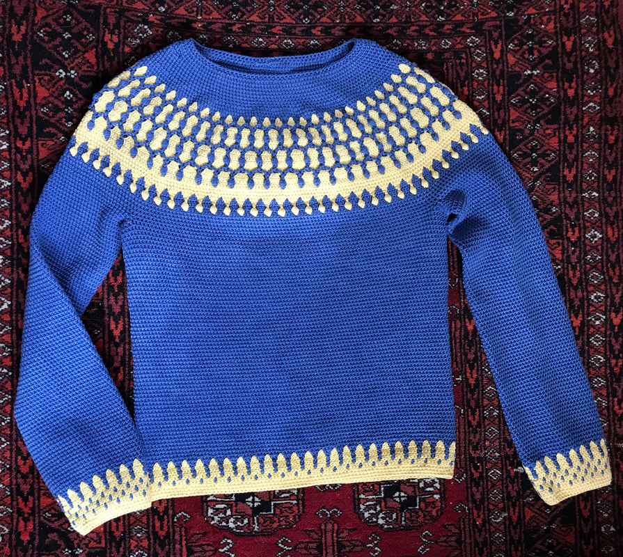Huldra Sweater - PUFFIN CROCHET